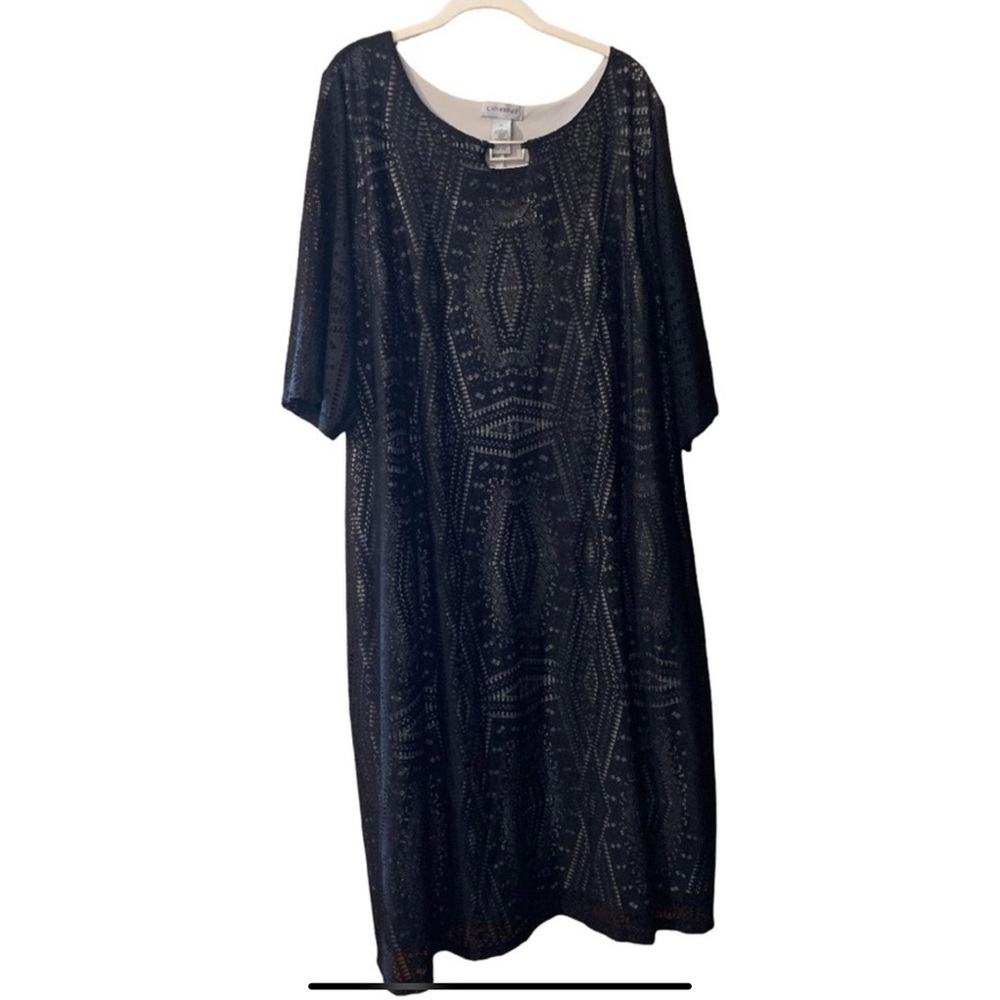 Catherines Black Dress Sz 2X
